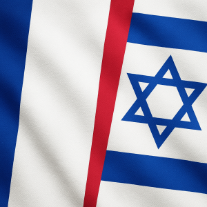 france-israel flag