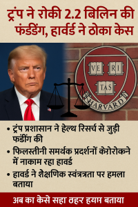 trump and havard univercity