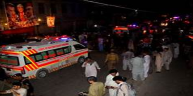 suicide blast in pakistan