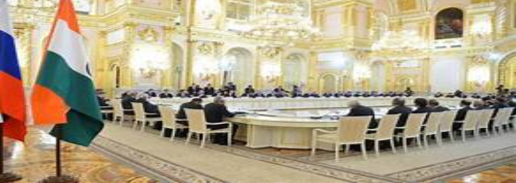 indian delegation in russia