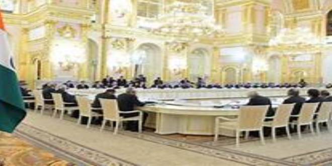 indian delegation in russia