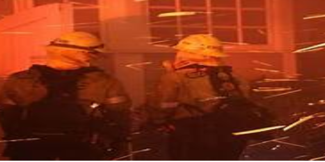 fire in hospital (germany)