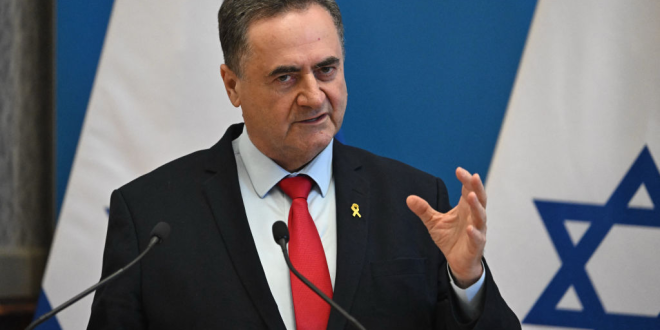 Defence Minister Israel Katz