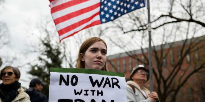 protest aginst war in the world