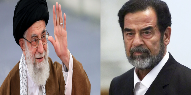 saddam hussain or khemenei