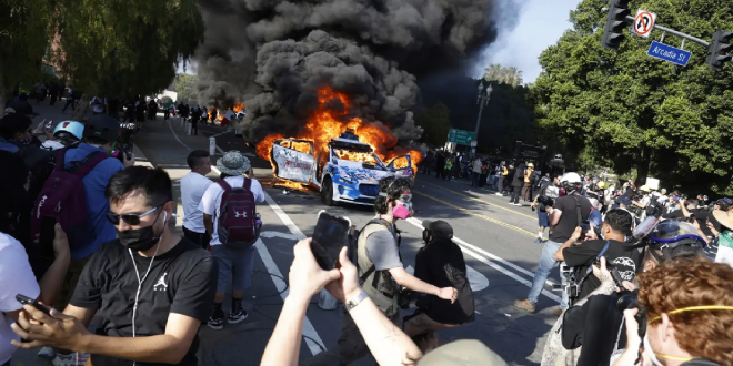 los angeles curfew